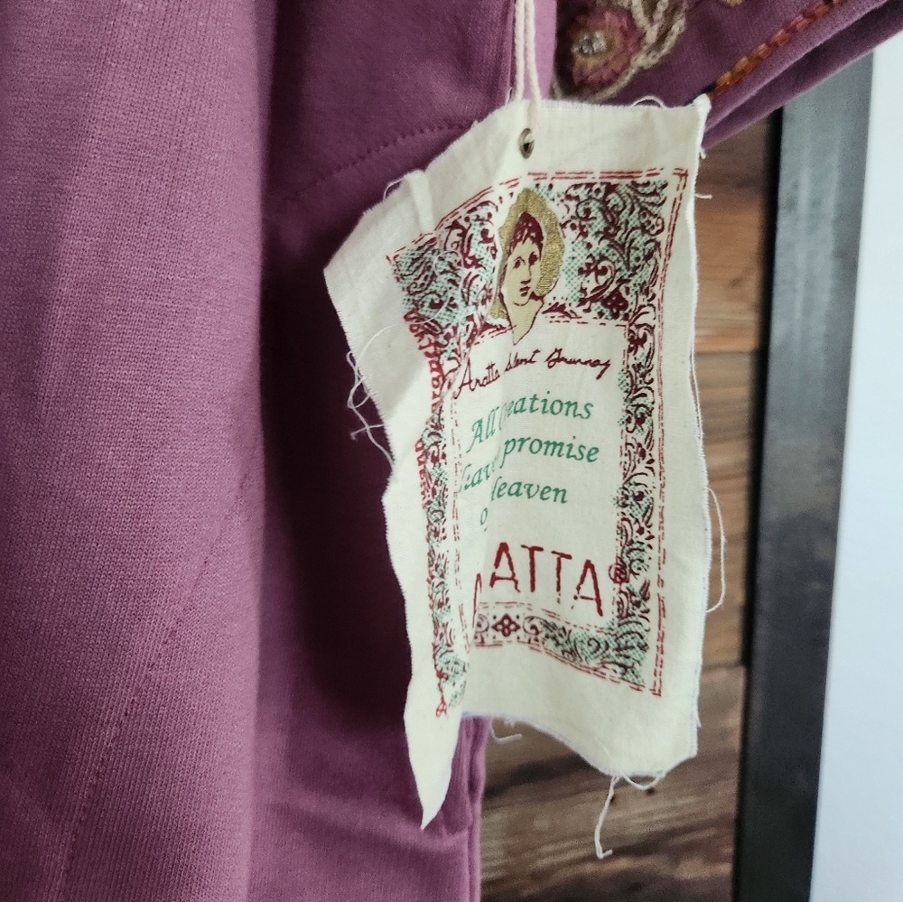 NWT ARATTA JULIETTE EMBELLISHED FRENCH TERRY KIMONO JACKET - Picture 9 of 13